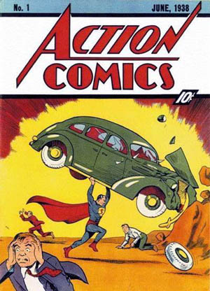 Action Comics #1 (June 1938), the introduction...
