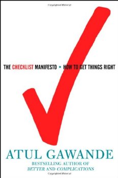 Cover of "The Checklist Manifesto 